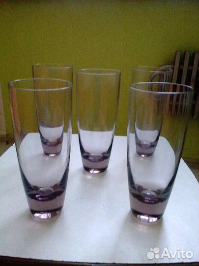 Стаканы высокие барные