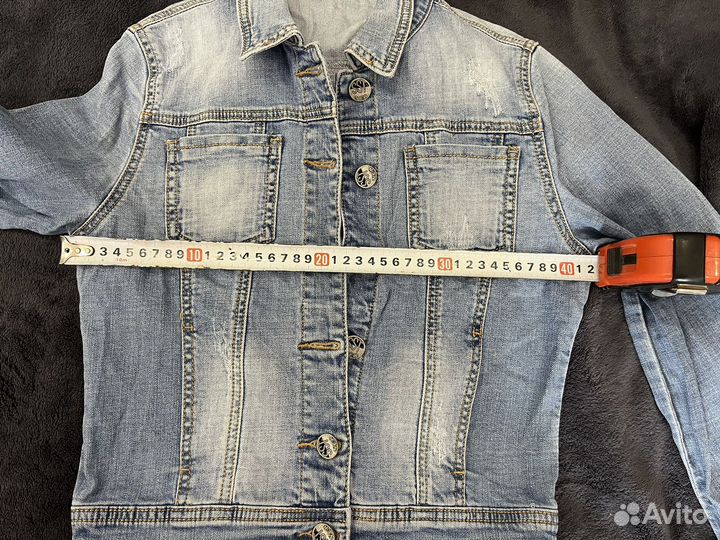 Джинсовка для девочки 140-152