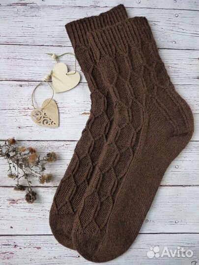 Носки шерстяные ручная работа (вяжу на заказ)