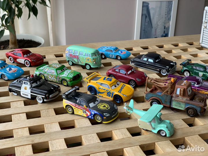 Коллекция игрушек Тачки