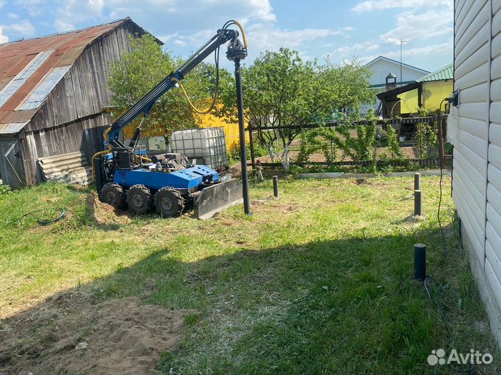 Винтовые сваи под ключ, фундамент под ключ