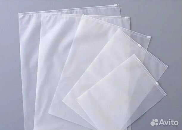 Пакет слайдер зип лок с бегунком 30*40