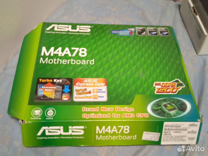 Мать плата M4A78 на am2+ и am3