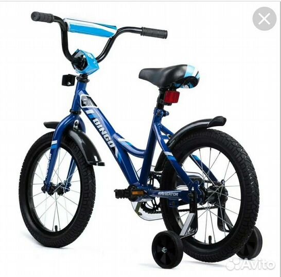 Детский четырехколесный велосипед