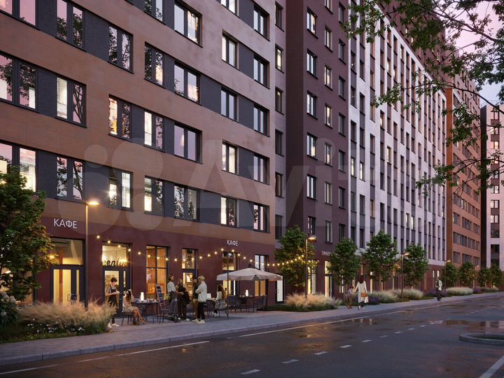 2-к. квартира, 57,3 м², 11/12 эт.