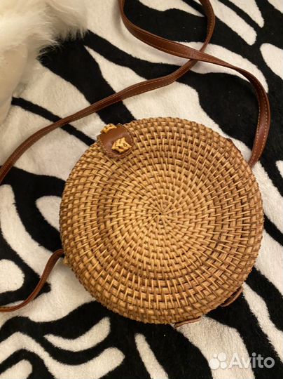 Плетеная сумка ASOS новая