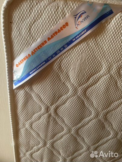 Матрас для детской кроватки 120х60 новый