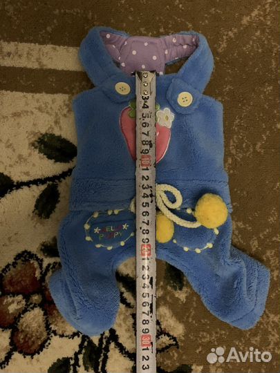 Комбинезон для маленькой собаки