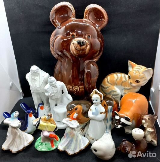 Винтажные статуэтки СССР. лфз. Вербилки