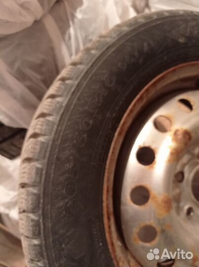 Колеса в сборе r16 зимние nokian