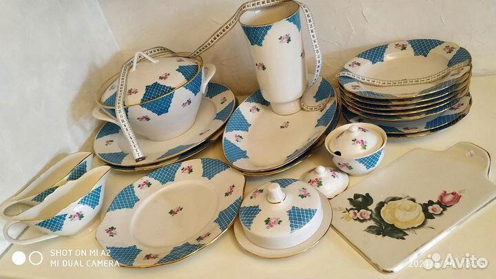 Сервиз вразнобой, Дулево, Кахла,Хайта, зик