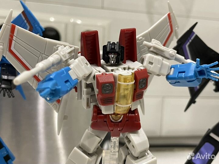 Трансформеры ищейки Starscream Skywarp Thunder