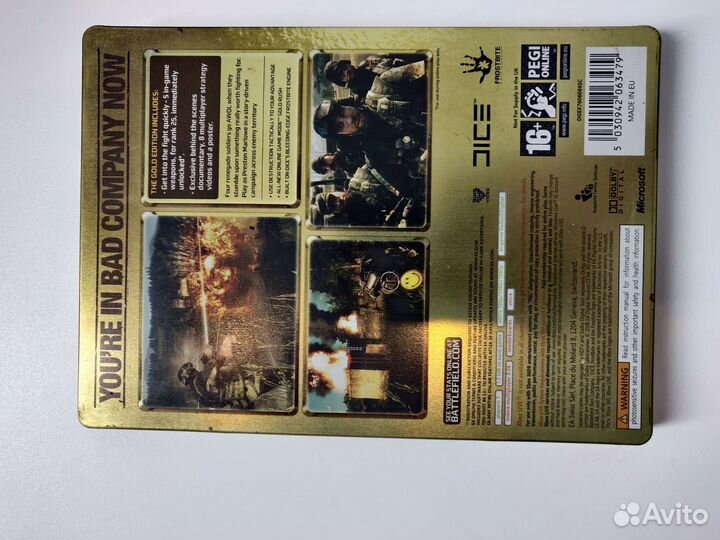 Игра Battlefield Bad Company для sony PS3