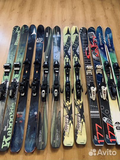 Горные лыжи фрирайд 173-187см Atomic Elan Blizzard