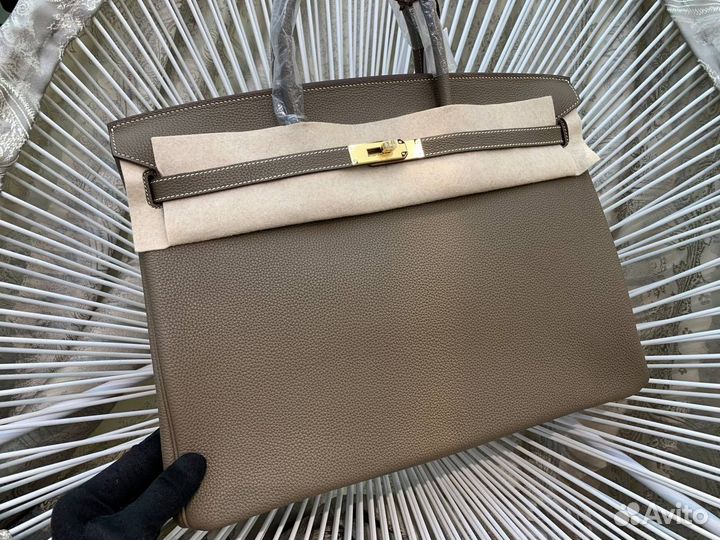 Сумка Hermes Birkin 40 etoupe