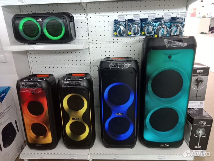 Акустические системы, колонки аккумуляторные