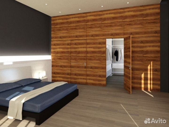 Двери межкомнатные скрытые экошпон