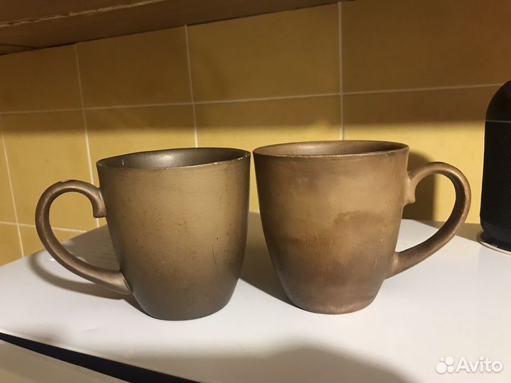 Кружки глиняные ручная работа
