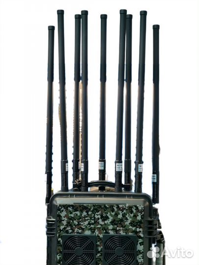 Глушилка-Рюкзак подавитель Дронов и бла(500W)