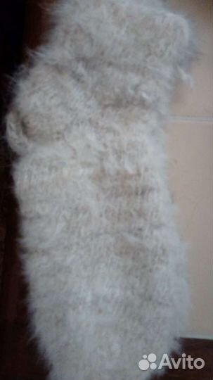 Варежки из собачьей шерсти