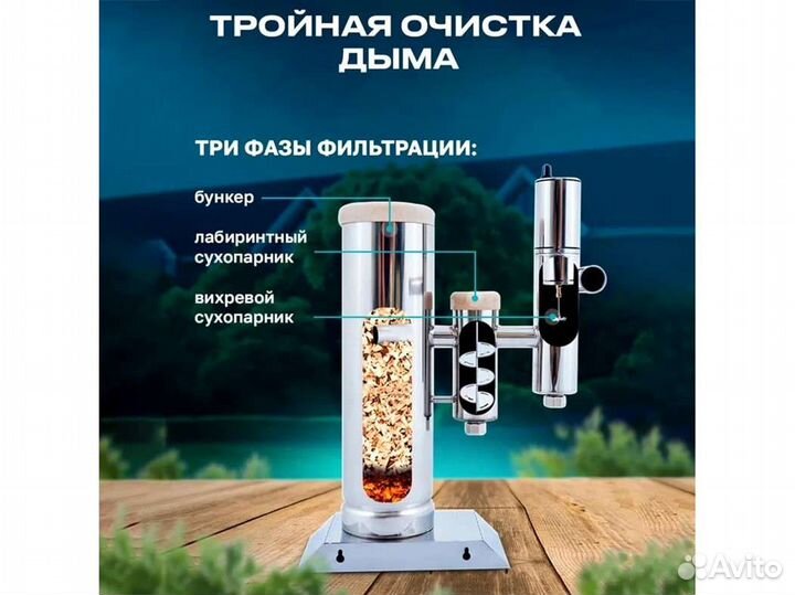 Дымогенератор Меркель (Merkel) 2, 2.5 л