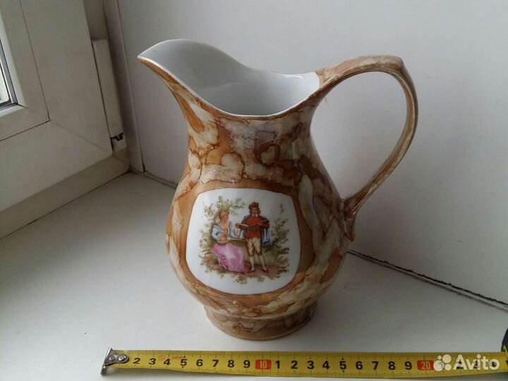 Кувшин / Фарфор / Пастушка
