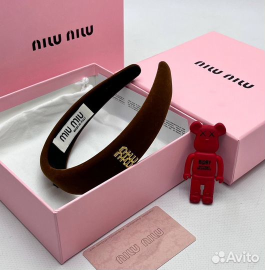 Ободок Miu miu