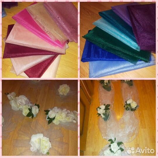 Свадебные украшения на автомобили