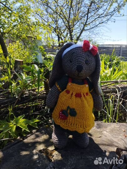 Вязаные игрушки ручной работы