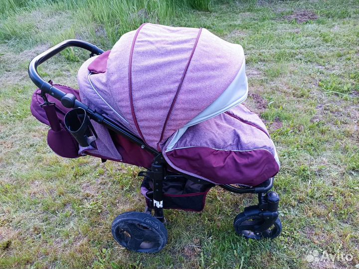 Прогулочная коляска camarelo elf+ коляска-трость