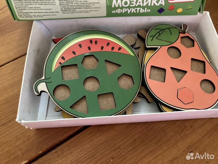 Деревянная мозайка