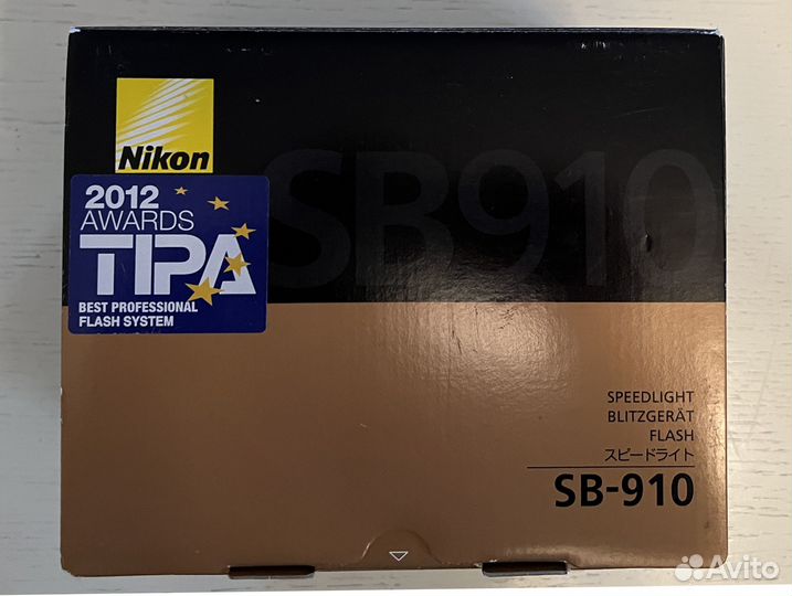 Вспышка Nikon sb 910 (коробка)