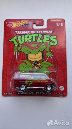 Hot wheels van Черепашка-ниндзя