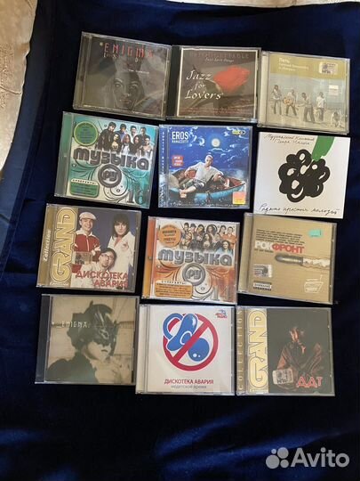 Музыка на сд 63 дисах лот на 7 фото. Есть редкие