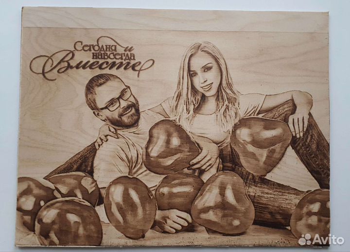 Изготовление портретов,выжигание по дереву