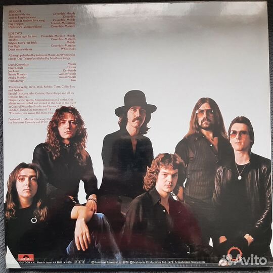 Whitesnake/ trouble/ 1978-88 polydor/ 18MM 0648/ j