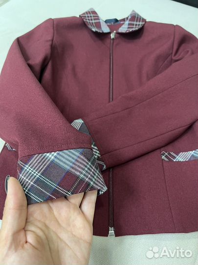 Пиджак жакет школьный