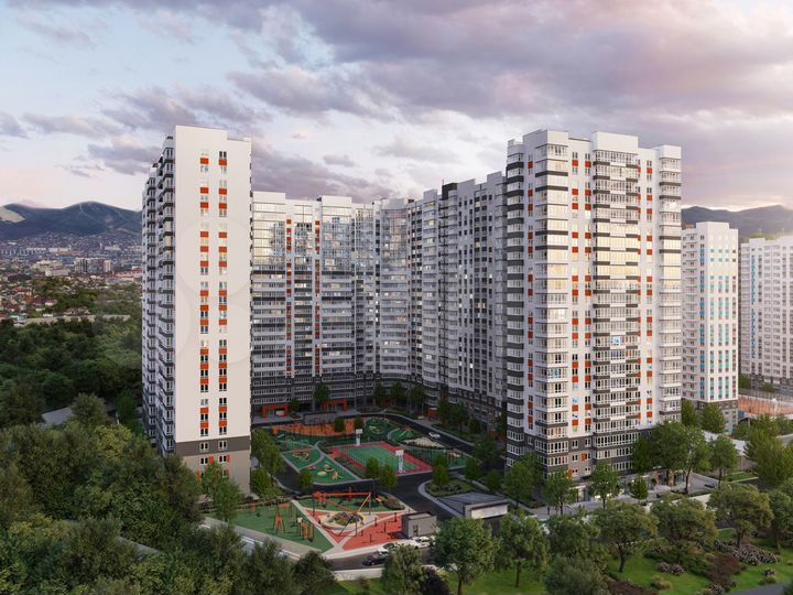 2-к. квартира, 91,1 м², 8/24 эт.