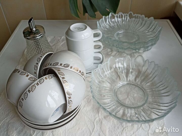 Фарфоровая посуда Дулево, Стекло