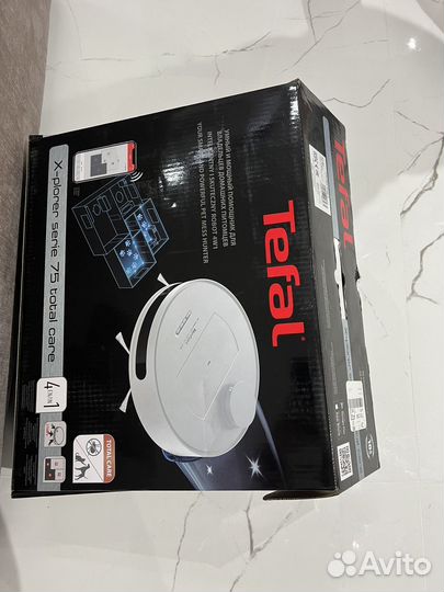 Робот пылесос tefal x-plorer series 75 rg7687