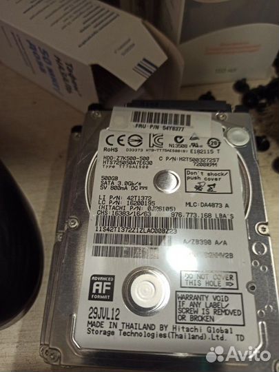 Жесткий диск 2.5