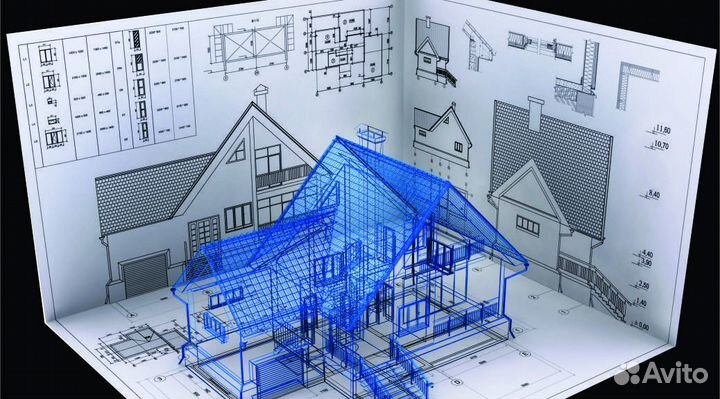Чертежи в Автокад autocad - Очень быстро