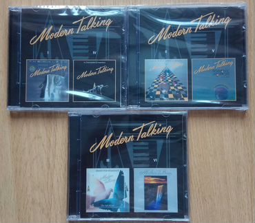 Modern Talking - коллекция CD лицензия новые