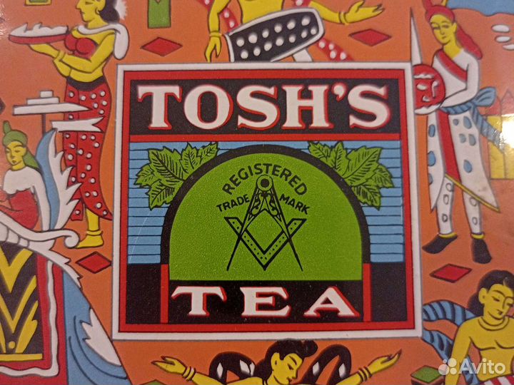 Банка от чая A. Tosh & sons (pvt.) Ltd