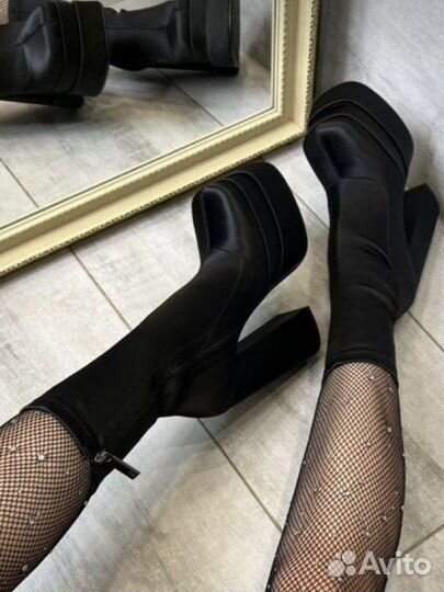 Ботильоны на каблуке