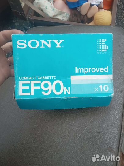 Аудиокассеты новые запечатанные sony