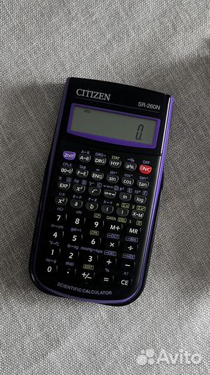 Новый Калькулятор научный для ЕГЭ Citizen SR-260N