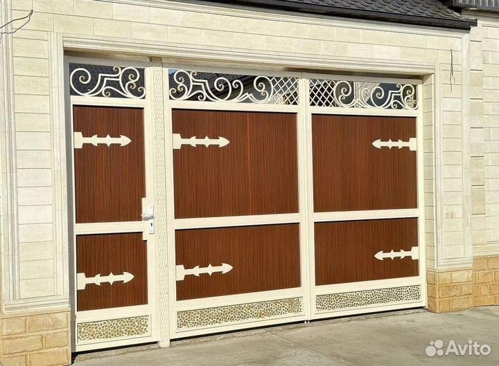 Ворота на заказ кованные