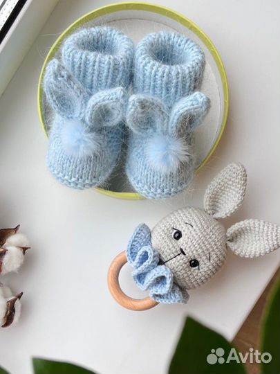 Вязаные игрушки,пинетки