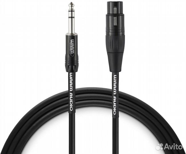 Микрофонный кабель Warm Audio Pro Series (Pro-XLRf-TRSm-6), 1,8м